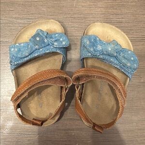 Carter's Blue and Brown Sandals Casual Summer Footwear